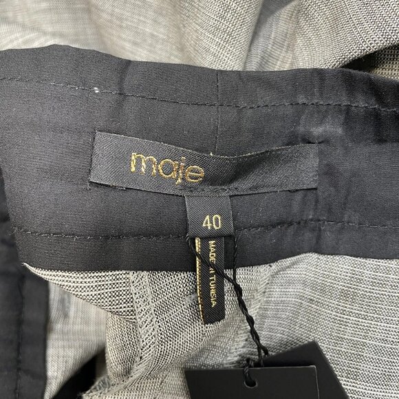 Maje “Pigrisa” Wide-Leg Trousers – Size 40 / US L (NWT) - Picture 6 of 6